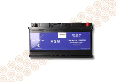 PSA PSA LTR5600TK Peugeot Agm Start Stop Akü 95ah 850a 353x175x190 LTR5600TK