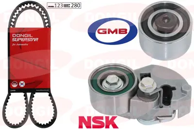 İthal KIT123RU28 Triger Kayiş Seti Eksantrik Seti Hyundai Accent 2431227000 12707075K 45259PA TB2701CPK1 MTK5H08 H118I02 JAPDDH08 12807075 J1110321 290161