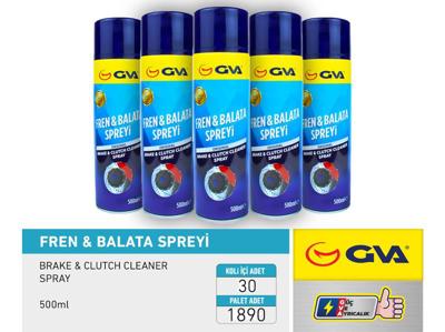 GVA  9911950-1 Fren Balata Spreyi 500 Ml. Koli 30 Ad 7702258759 55171369