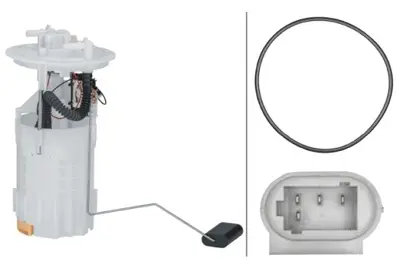 HELLA  8TF358303241 Yakit Depo Şamandirasi Renault Master Ii 01-Gt10  8200258350 8200704611