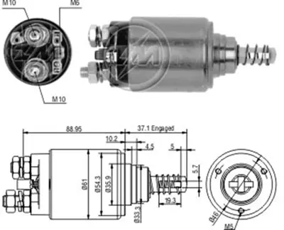 ZM R02001AB1 24v Mercedes Diesel Cbs-B703-Sbo-0645 SBO 0645
