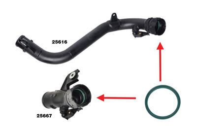 MGA 92240 Turbo Borusu Contasi Nissan Renault Euro5 144601FE0C V380387 144601FE1C 50301543 81785 T407692 163977 DC1108TT 15051 A380387