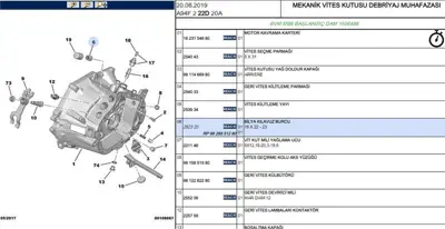 PSA 9828851280 Kılavuz Duy 9828851280