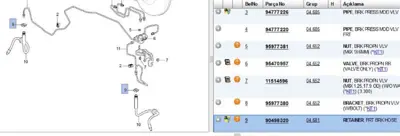 PSA YR00089580 Askı YR00089580