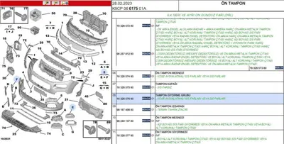 PSA 1632657680 Sıs Far Çerçeve Tk 1632657680