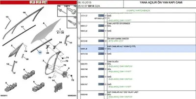 PSA 9309.J8 Cam İç Sil Ftl 9309.J8