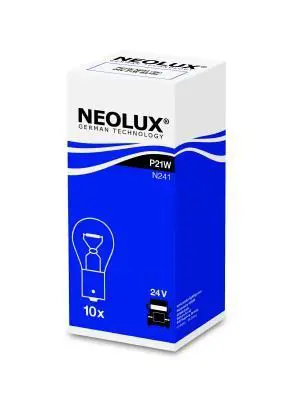 NEOLUX NEOLUX N241 Ampul 93 N241 21w 24v Ba15s 5xfs10 P21W 24V 21W BA15s