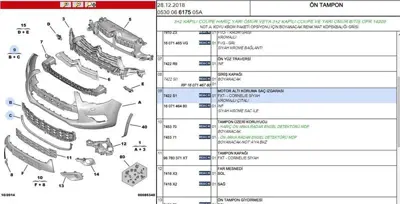 PSA 7422.S1 On Tampon Izgara Cromluds 7422S1