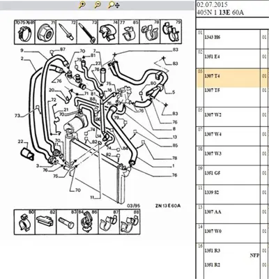 PSA 1307.T4 Hortumcontası 1307.T4
