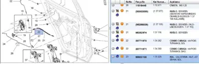 PSA 95933130 Biyel Opel 135029 95933130