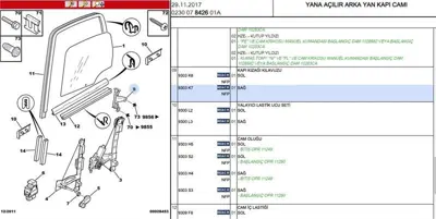 PSA 9303.K7 Oluk Kızağı 9303K7