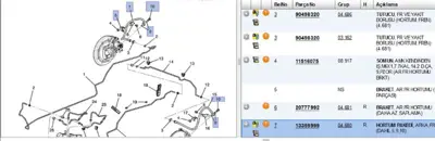 PSA 13359999 Yeni No: 39041642 562261 BBH7736 13359999 H7539 BSL4994 90042033 C84187ABE 562236 13345580 20933710