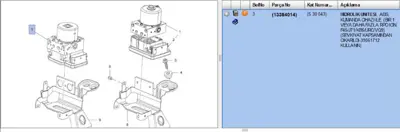 PSA 13384014 Abs Hidrolik Unitesi Opel Astra J 530043 10062234721 10021209694 10096145473 530043 28561283043 13384014 13440100 39061712