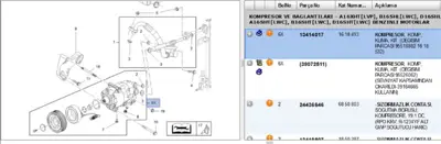 PSA 13414017 Klima Kompresoru Zafira C  1618493 13414017 39164665 13346492 1618426 1618400 1618492 401351739 13335251 1618486 13361843