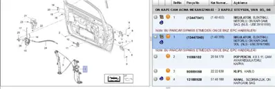 PSA 13447040 Cam Krikosu Sol On Corsa D/E 140399 OP034W042 13447040 50241105 39161989 13188487 65341301 3750261 13269605 93189460 13306600