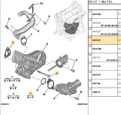 PSA 1618.QV Elektrovana Conta Kiti 851099 689310 55219763 849416 1618QV 1248100