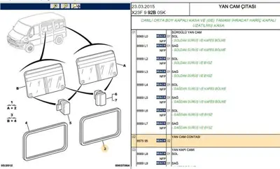 PSA 8575.95 Yan Cam Fitil Jr PA1268 857595 57121004C PA10080 QCP3596 11200 980273 350982041000 P584 A257
