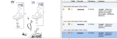 PSA 9105201 Vites Kapagi Dizel Vectra B 5738904 230088 E97N 4117875 FIES0261 5995267 22115018534 5995268 SP60006E7 21013003100 21010300310090