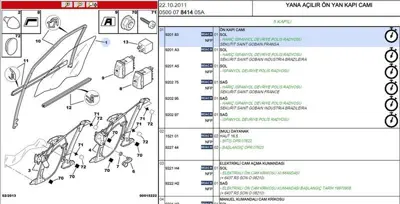 PSA 9201.83 On Kapi Cam Sol Xs 920183 9621636080 BSG65340003 C120029 20398008S 77OP1060A OP1065K KOP097 1243200200 2880