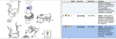 PSA 93183575 Direksiyon Pompasi Trw Z16xe Vectra C 5948074 150250 QSRPA742 93183575 506AOPE 5948006 17BE025 EHP1319 R1700056 17BE025S 21G46198