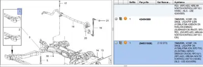 PSA 94531938 Motor Traversi Opel Mokka 302273 94531938 302273 95369845 ZRZPL015 302258 1835119 95090031 42454890 95369846 95352138