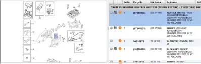 PSA 98293158 Motor Kontrol Modulu 98293158 8971891362 HRC101 8971891360 6237108 75400151 8971891361 700151 243109A2 97189136