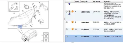 PSA 93189369 Part 1216195 93189369