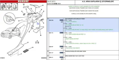 PSA 8329.SN Panzot Yan Tutucubakalıt 8329.SN