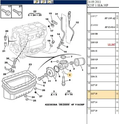 PSA 1117.19 Conta S-2800 1117.19