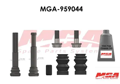 MGA 959044 Kaliper Burc Tamir Tk Civatali Arka V363 BK212C150BB 2033944