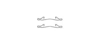 VITESSE 253 On Kalıper Yayı Clıo Iv - Symbol 2013> 6001549808