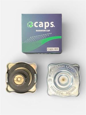 İthal 401 Universal Radyator Kapagi Dort Kose Nikel Kaplama 0.8 Bar  469O0026 590144 590054 107926 95054 33586NS RAO056AN 38265 354131 CRA1144