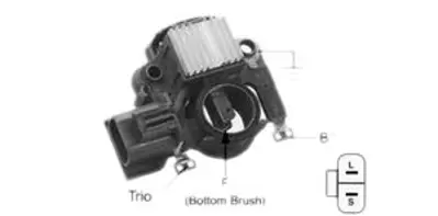 DWA 17106 Konjektor 12v Mazda 626 92 97 Rx7 Ford Thunderbird Vr H2009 22 A866X20472 A866X20972 F1CZ10316A MJE4818W70 JE4818W70 BPD318W70 135233 VRH200922 52000166 YR569