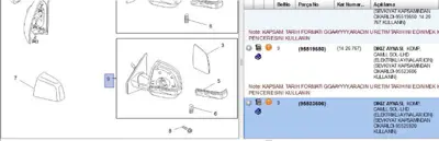 PSA 95523606 Sol Yan Ayna Elektriliti 735497891 1426767 735645687 20431031 95523606 735668181 735618346 9239929 735624022 95525920