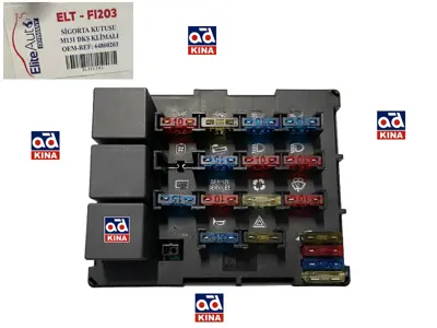 ELITEAUTO FI203 Sigorta Kutusu 75203 Doğan Kartal Şahin Klimalı 64800203
