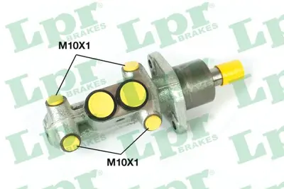 LPR 1198 Fren Ana Merkezı Transporter T4 90> Abs-Sız 25.4mm 7D0611019A