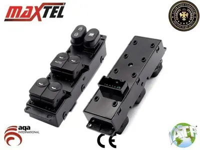 MAXTEL 18203001 Cam Kaldırma Anahtarı Ön Sol Hyundaı Accent Blue (10-) 16pın 935701R411