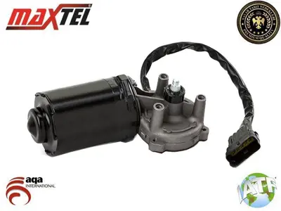 MAXTEL 36215866 Silgisilecek Motoru Ön 12v Dacıa Logan I (Ls) (04-15) 8200209866 27023 80117 2107023 10800764 8200619512 TRGM002N 90110 WPM9077 64343295010
