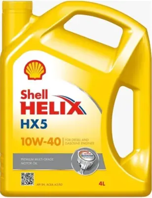 SHELL 4300000018 Helix Hx5 10w40 4 Litre Api Sl, Acea A3/B4 