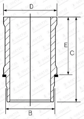GOETZE NÜRAL 87 119800 STD Piston - Segman 84.50mm Std 20 T2n Freelander I (L314) 2.0 Di 96>06 119800 T1604MM 13046038282 1605230 BPD2136 986494222 55512453 P59057 363702161391 573166J