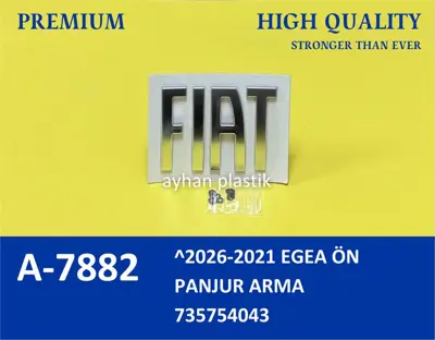 AYHAN PLASTIK A7882 2026-2021 Egea Ön Panjur Arma 735754043