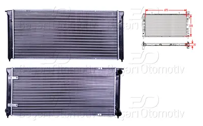 AUTOLUX 1113009-22 Su Radyatoru Mekanik Mt 322x678x32 1113009-22
