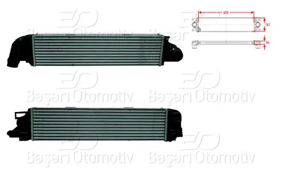 WISCO 3113999-00 Turbo Radyatoru (Intercooler) 650x161x64 3113999-00