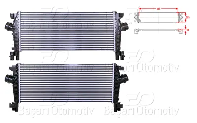WISCO 2113732-00 Turbo Radyatoru (Intercooler) 665x285x30 2113732-00