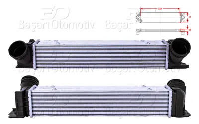 WISCO 3113828-00 Turbo Radyatoru (Intercooler) 509x97x85 3113828-00