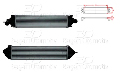 WISCO 3113798-00 Turbo Radyatoru (Intercooler) 655x157x40 3113798-00