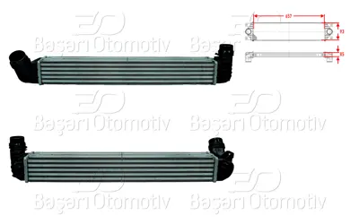 WISCO 3113816-00 Turbo Radyatoru (Intercooler) 657x93x85 3113816-00