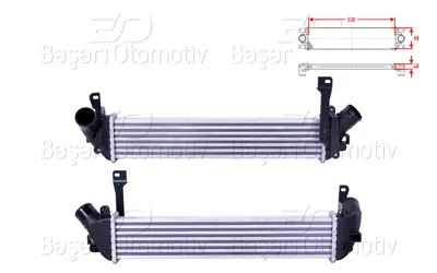 WISCO 3113808-00 Turbo Radyatoru (Intercooler) 530x98x40 3113808-00