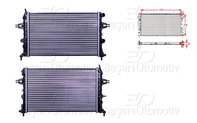 AUTOLUX 2113001-22 Su Radyatoru Mekanik Mt 378x600x23 2113001-22