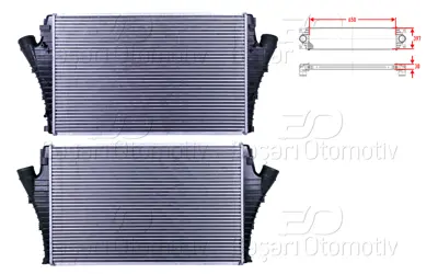 WISCO 2113737-00 Turbo Radyatoru (Intercooler) 650x397x30 2113737-00